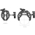 SmallRig 4249 - klamra/zacisk Super Clamp z mocowaniem typu rozeta ARRI - zakres rozstawu